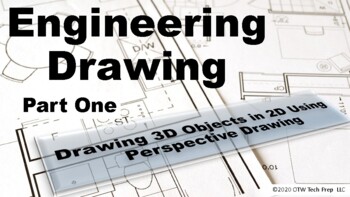 Preview of Engineering Drawing Part 1:  Perspective Drawing