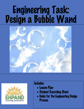 Preview of Engineering Activity - Design a Bubble Wand