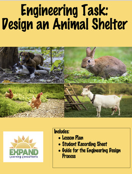 Preview of Engineering Activity - Design an Animal Shelter