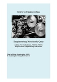 Engineering Notebook Quiz