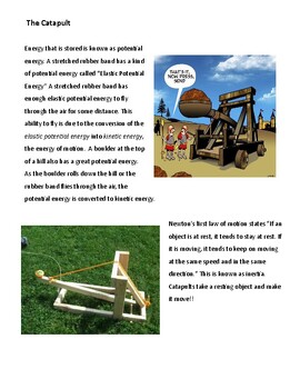 Preview of Engineering Process Project (Catapult) Research