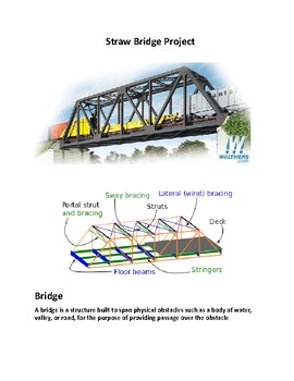Preview of Engineering Process Project (Straw Bridge) Research