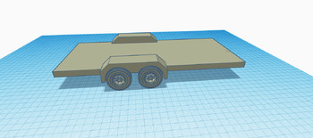 Preview of Engineering Process Project (Tiny House on Wheels) Tinkercad Design Template