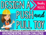 Back to School Kindergarten STEM Push and Pull Toy Enginee