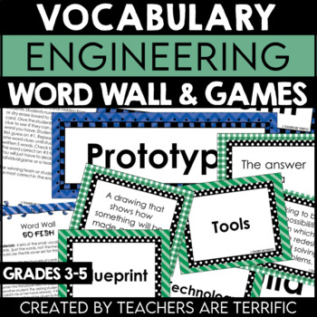 Preview of Engineering Vocabulary and Word Wall