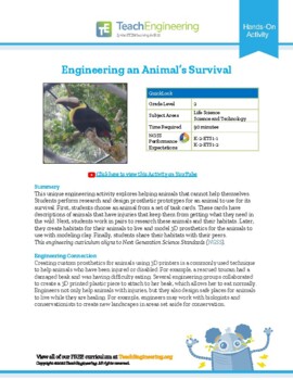 Preview of Engineering an Animal’s Survival