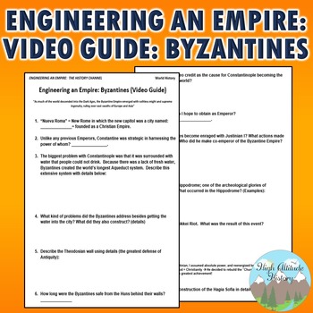 Preview of Engineering an Empire Byzantines Video Guide