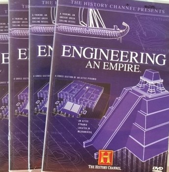 Preview of Engineering an Empire: Entire 14 Episode Bundle - Video Guides with Teacher Keys