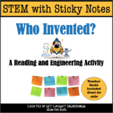 Inventions with Engineering and Reading | Sticky Notes