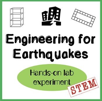 Preview of Engineering for Earthquakes: A fun science lab/experiment (STEM)