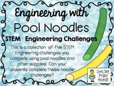 Engineering with Pool Noodles ~ STEM Challenges ~ Set of Five!
