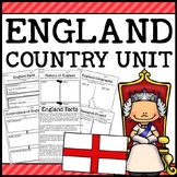 England Country Social Studies Complete Unit