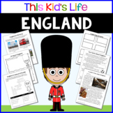 England Country Study: Reading & Writing + Google Slides/PPT