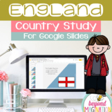 England Country Study for Google Slides Distance Learning