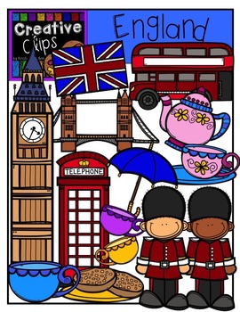 Preview of England {Creative Clips Digital Clipart}
