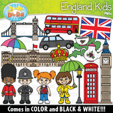 England Kids Clipart Set {Zip-A-Dee-Doo-Dah Designs}