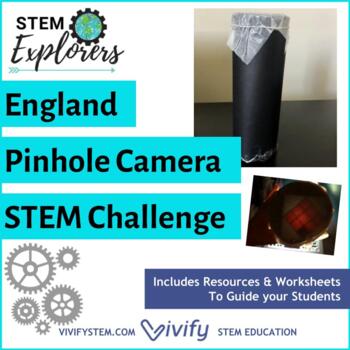 Preview of England Pinhole Camera STEM Challenge (History + Engineering)