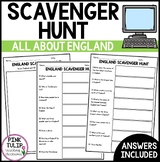 England Scavenger Hunt - Research Based