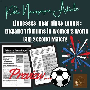 Lionesses World Cup 2023 Kits Numbers & Lettering Digital 