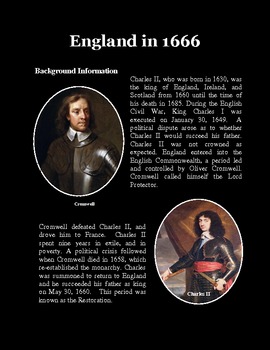 Preview of England in 1666