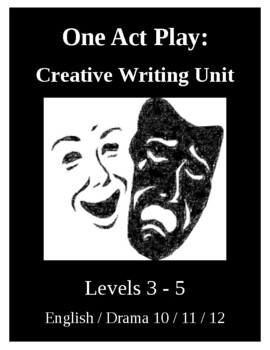 Preview of English 10-12 Creative Writing (Drama) One Act Play Creation Exercises & Rubric