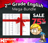 2nd Grade English Worksheet MEGA Bundle