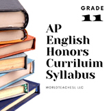 English 3 Syllabus Grade 11 2022 Honors Standards