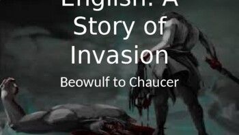 Preview of English - A Story of Invasion, Beowulf to Chaucer