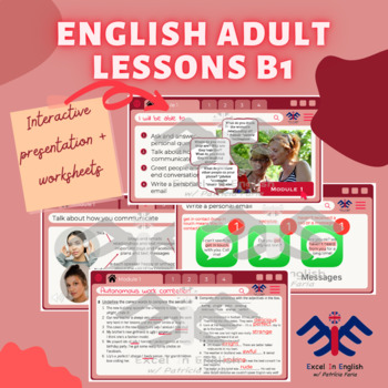 Preview of English - Adults - B1 _ Module 1