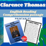 Clarence Thomas Biography Reading Comprehension Passage an
