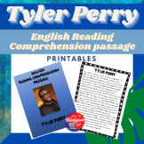 Tyler Perry Biography Reading Comprehension Passage and Ac