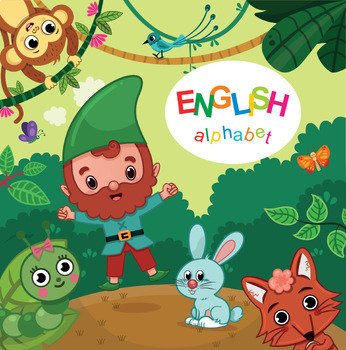 Preview of English Alphabet: ABC Book for Early Readers (eBook)