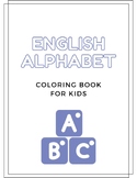 English Alphabet Coloring Book For Kids