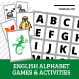 English Alphabet - Learn Through Play - Activity & Games Kit