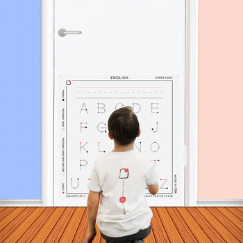 Preview of Smarty Dots | English ABC Alphabet Upper Case Dry Erase Without A Trace