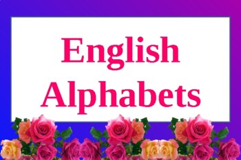 Preview of English Alphabets