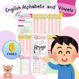 English Alphabets and Vowels/Complete with exercises