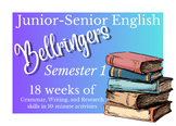 English Bellringers (11-12 grade) Semester 1