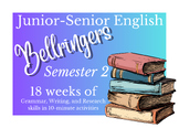 English Bellringers (11-12 grade) Semester 2