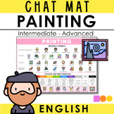 English Chat Mat - Paintings and Describing Art - English 