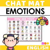 English Chat Mat - Talking about Emotions in English - Soc