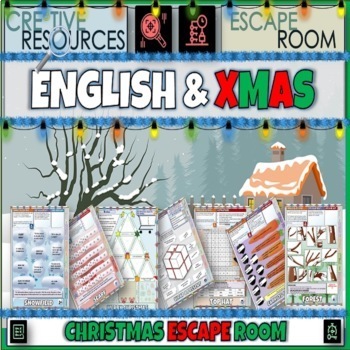 Preview of English Christmas Escape Room