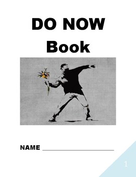 Preview of English Class DO Now Book 33 Daily Warm Ups Creative, Grammar, Riddles, & more
