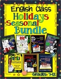 English Class Holidays Seasonal Bundle For Middle School a