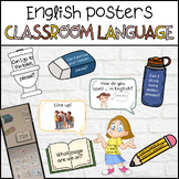 English Classroom Language Posters