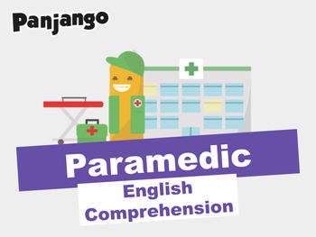 Preview of English Comprehension - A Career as a Paramedic