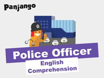 Preview of English Comprehension - A Career as a Police Officer