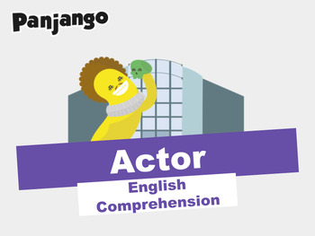 Preview of English Comprehension - A Career as an Actor
