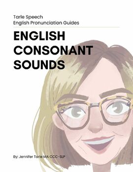 Preview of English Consonant Sound Pronunciation Practice -  eBook with Audio Workbook