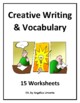 creative writing vocabulary worksheets